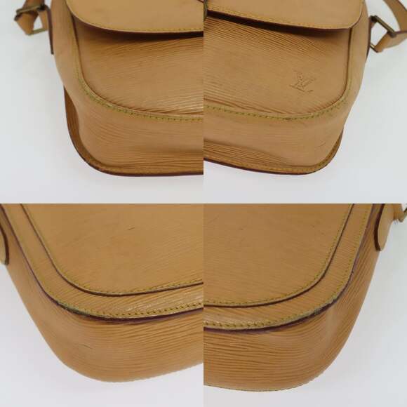 LOUIS VUITTON Epi Saint Cloud GM Shoulder Bag Beige M52196 - Picture 10 of 13